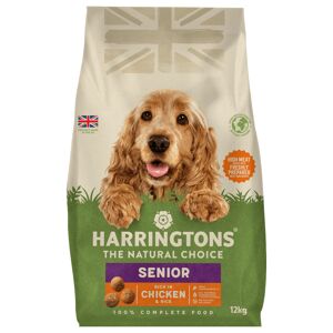 Harringtons Complete Senior Dog - Rich in Chicken & Rice - Economy Pack: 2 x 12kg