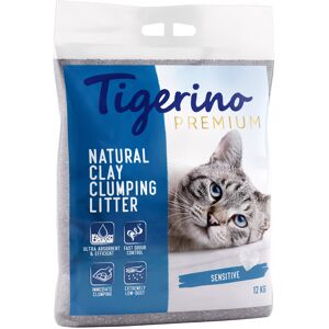 Tigerino Premium Cat Litter – Sensitive (Unscented) - 12kg