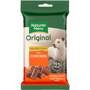 Natures Menu Original Meaty Treats Chicken - Saver Pack: 3 x 60g