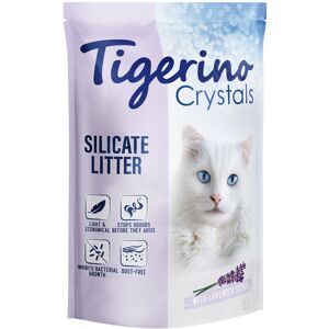 Tigerino Crystals Cat Litter - Lavender Scent - Super Pack: 6 x 5 litre