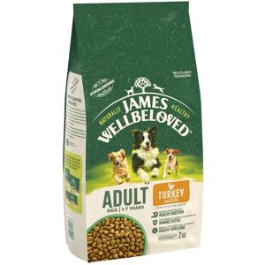 James Wellbeloved Adult Hypoallergenic - Turkey & Rice - 7.5kg + 0.5kg Free!