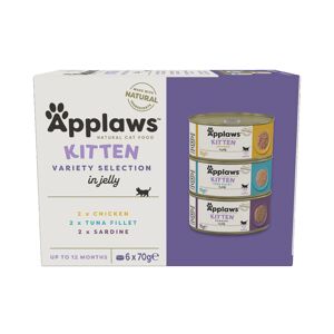 Applaws Kitten Food Cans 70g - Mixed Pack (24 x 70g)