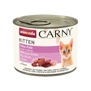 animonda Carny Kitten Saver Pack 24 x 200g - Baby Paté