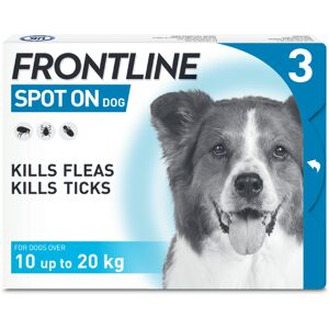 FRONTLINE® Spot On for Dogs - M (10-20kg) - Saver Pack: 2 x 3 pipettes x 1.34ml