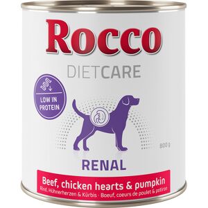 Care+ Rocco Diet Care Renal - Beef with Chicken Hearts & Pumpkin - 6 x 800g