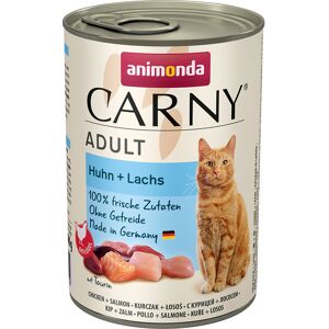 animonda Carny Adult Saver Pack 12 x 400g - Chicken & Salmon