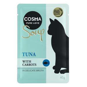 Cosma Soup Saver Pack 24 x 40g - Tuna with Carrots