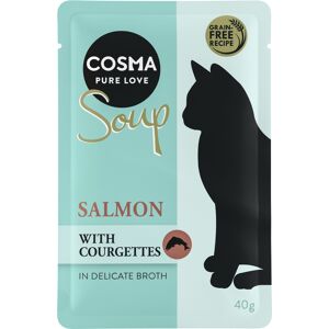 Cosma Soup Saver Pack 24 x 40g - Salmon with Courgettes