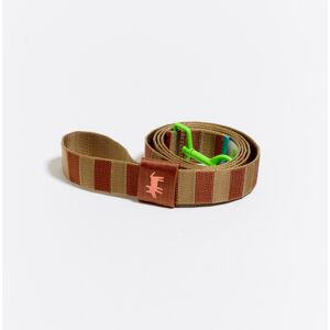 BIMBA Y LOLA Khaki Lola logo pet leash KHAKI UN adult