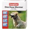 (Large Dogs, 1 Pack) Beaphar One Dose Wormer For Dogs   Dog Worming Tablets