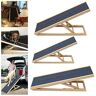 AutoBaBa Foldable pet ramp dog stairs dog car ramps boot ramp for pets wooden foldable ra