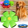 EALLC (Green) New Pet Toy Flying Saucer Ball  Flying Saucer Ball Dog Toy Pet Toy