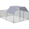 PawHut Walk In Chicken Run, Hen House, Duck Pen, for 10-12 Chickens