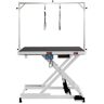 VEVOR 50" Electric Pet Grooming Table, Heavy Duty Dog Grooming Arm for Large Dogs, Height Adjustable Dog Grooming Station, Anti Slip Tabletop/Dog Grooming Station, Max Bearing 400LBS