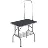 VEVOR Pet Grooming Table Arm with Clamp, 36''x24'' Dog Grooming Station, Foldable Pets Grooming Stand for Medium and Small Dogs, Free No Sit Haunch Holder with Grooming Loop, Bearing 330lbs