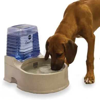 K&H Pet Clean Flow Water Dispenser with Reservoir - Large, Grey