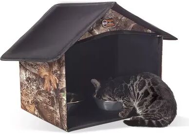 K And H Pet Products K&H Outdoor Kitty Dining Room, Multicolor