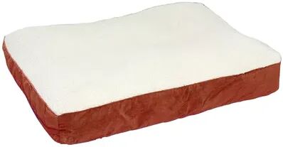 Happy Hounds Deluxe Buster Sherpa Dog Bed, Red, Large