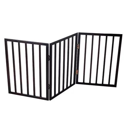 PAW Easy-Up Folding Pet Gate, Black