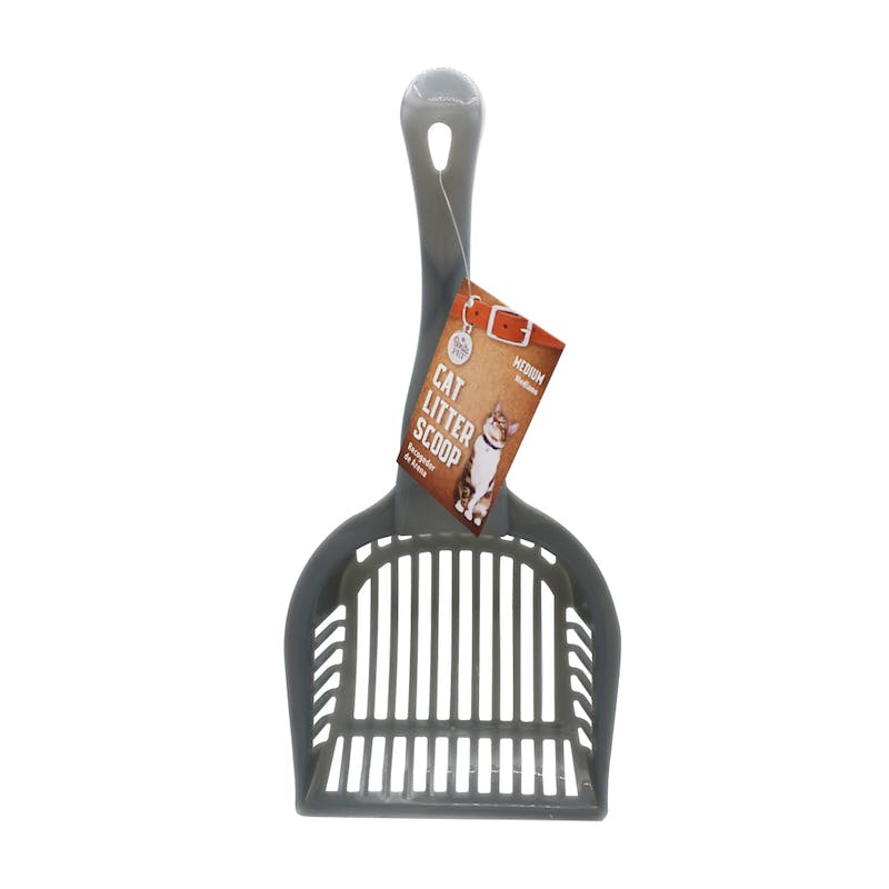 Medium Cat Litter Scoops - Grey  10.5"