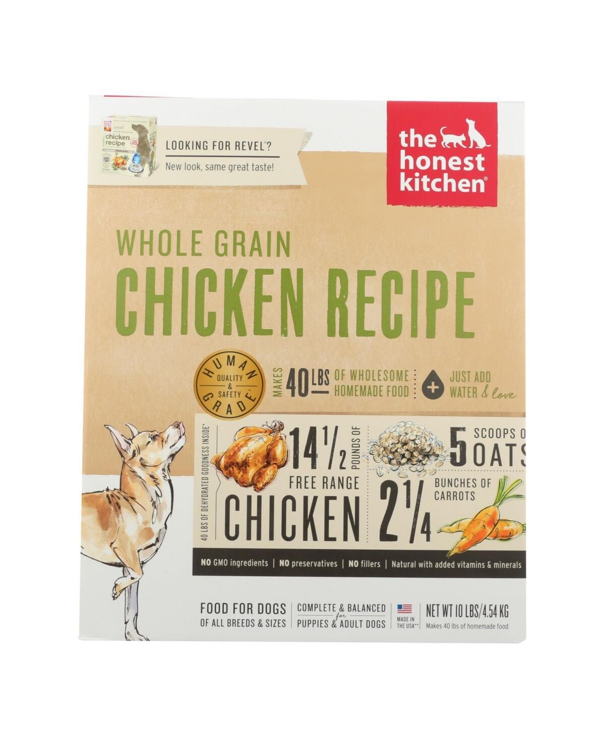 The Honest Kitchen - Dog Fd Whole Green Chicken - 1 Each - 10 Lb