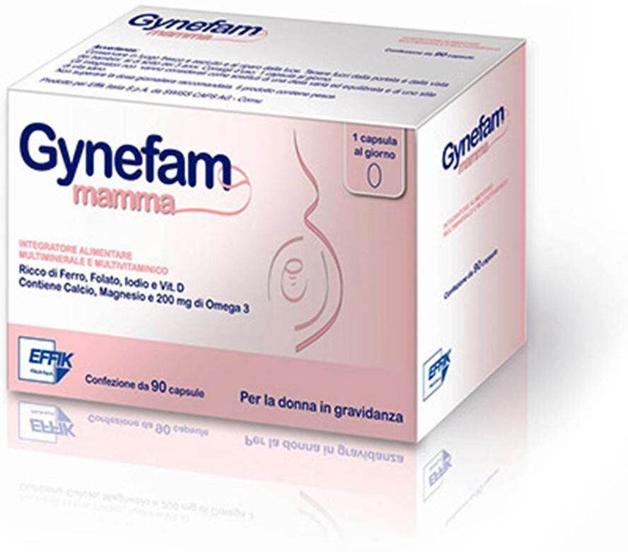 Gynefam Mamma Integratore Alimentare Multivitaminico e Multiminerale 90 Capsule