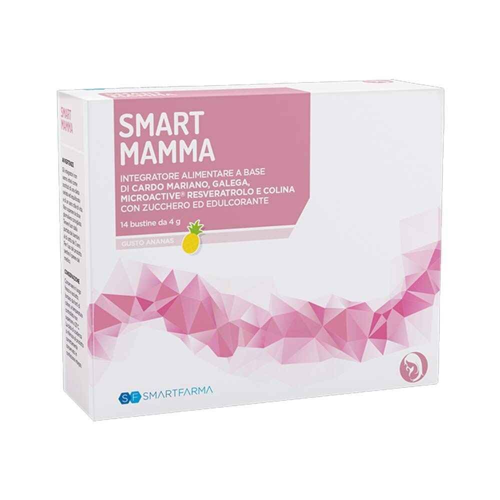 Smartfarma Smart Mamma Integratore Post Partum Allattamento, 14 Bustine