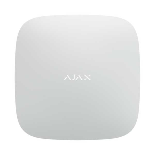 Ajax Systems AJAX Alarmzentrale Hub Plus Jeweller Dual GSM LAN WIFI APP Steuerung Weiss