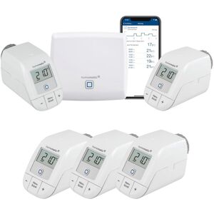 Homematic ip Heizkörperthermostat »Bundle Starter Set Heizen + 3x HKT basic« Grundfarbe Größe