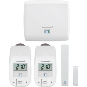 Homematic IP Smart-Home Starter-Set »Heizen Basic M (4-tlg)« weiss Größe