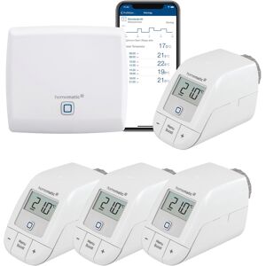 Homematic ip Heizkörperthermostat »Bundle Starter Set Heizen + 2x HKT basic« Grundfarbe Größe