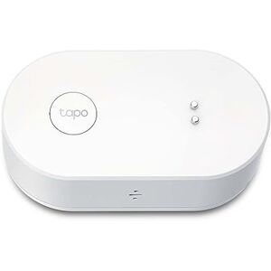 Tapo TP-Link T300 Smarter Wasserleck-Sensor, Hub erforderlich, eingebaute 90Db einstellbare Sirene, Sensor & APP & Hub-Alarm, IP67 wasserdicht, 1+Jahr Batterielebensdauer, Flexible Platzierung