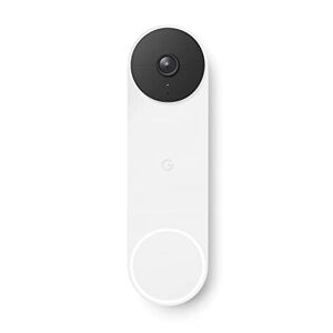 Google GWX3T Nest Doorbell, Batterie Video-Türklingel, Schnee
