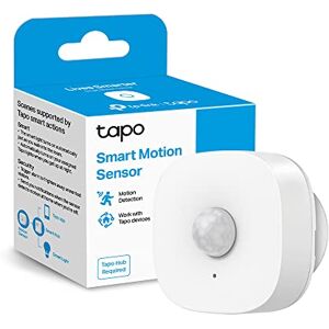 Tapo TP-Link  T100 Bewegungsmelder, für Alarmanlage und Smart Home, Weitbereichserkennung, Batterielebensdauer über 1 Jahr,  Smart Hub  H100 Benötigt