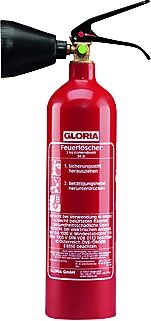 GLORIA Kohlendioxid-(CO₂)-Feuerlöscher Inhalt 1 kg Brandklasse B