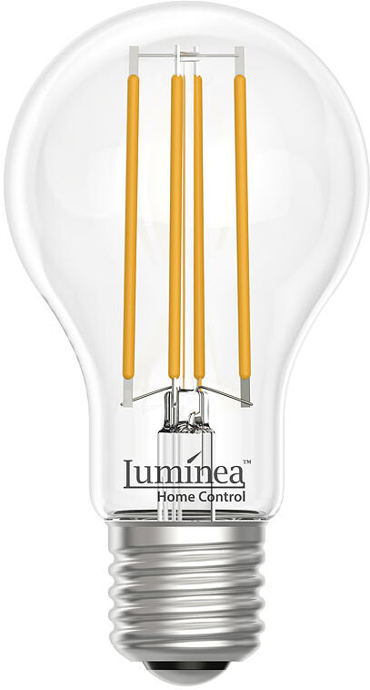 Luminea Home Control LED-Filament-Lampe, komp. zu Amazon Alexa / GA, 2700 K 4er-Set