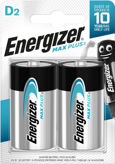 Energizer - Max Plus  Mono (D) 2 Stück