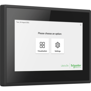 Schneider Electric SE MTN6260-7760 - SpaceLogic KNX Touch IP 7 Zoll Smart Screen schwarz