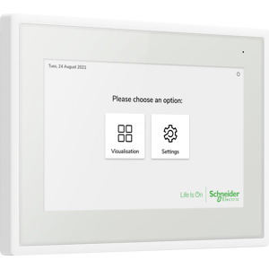 Schneider Electric SE MTN6260-7770 - SpaceLogic KNX Touch IP 7 Zoll Smart Screen weiß