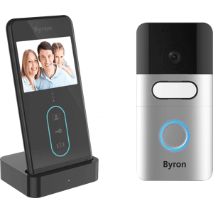 BYRON BYR DIC-24615 - Video-Türsprechanlage für Einfamilienhaus