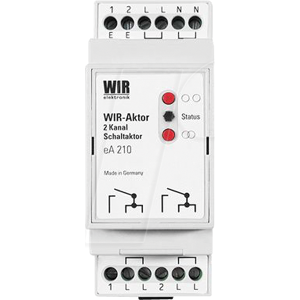 WIR ELEKTRONIK WIR 1003-000010 - Funk-Rolladenaktor, Hutschiene