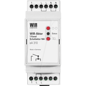 WIR ELEKTRONIK WIR 1003-000011 - Funk-Rolladenaktor, Hutschiene