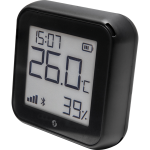 SHELLY PLUS HT S - Shelly Plus H&T Wi-Fi WLAN Luft-/Temp.-sensor, schwarz