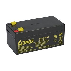 Bleiakku 12V 3,3Ah kompatibel WP3.3-12 battery AGM VdS