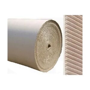 1-PACK 10x Rollenwellpappe Wellpappe auf Rolle 100cm x  5m B-Welle