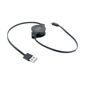 Schwaiger Micro USB Sync & Ladekabel ausziehbar