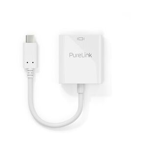 PureLink USB-C auf VGA Adapter - 1200p - iSerie - weiß - 0,10m