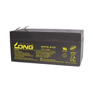 Bleiakku 12V 3,3Ah kompatibel PE12V3A battery AGM VdS