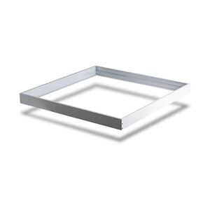 Lecom 62x62 Aufputz Rahmen Aufbaurahmen Deckenanbau Aufputzmontage Rahmen für LED Panele inkl.bau Elemente