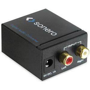 SONERO Audio-Konverter X-AC000, Cinch zu Koax und Toslink